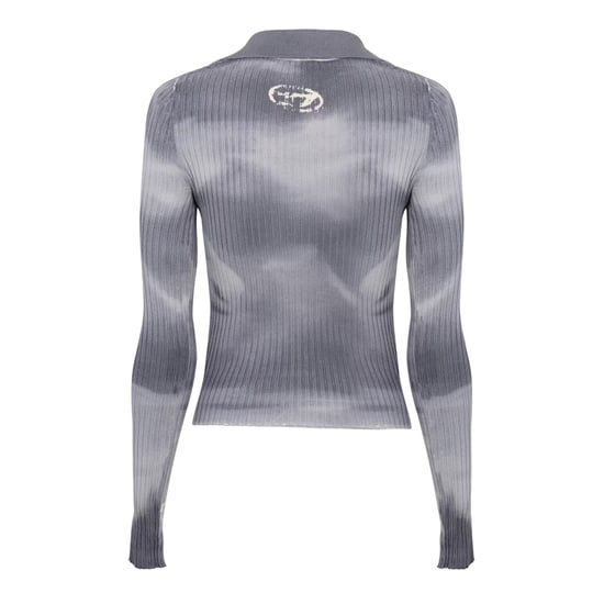 Diesel Tie-dye-trui met lange mouwen voor dames (Grijs) - Image 3