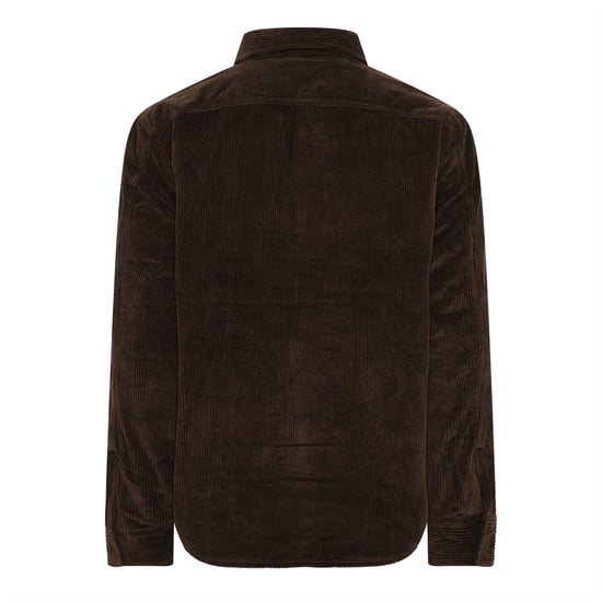 Men's Lacoste Long Sleeve Oxford Shirt in Port - Image 2
