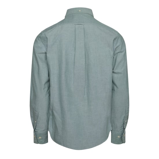Men's Gant Reg Oxford Shirt Forest Green L in FOREST GREEN - Image 2