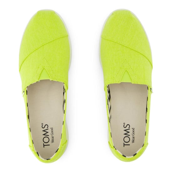 Women's Toms Alpargata Plus Capped Toe Espadrilles in Green - Image 5