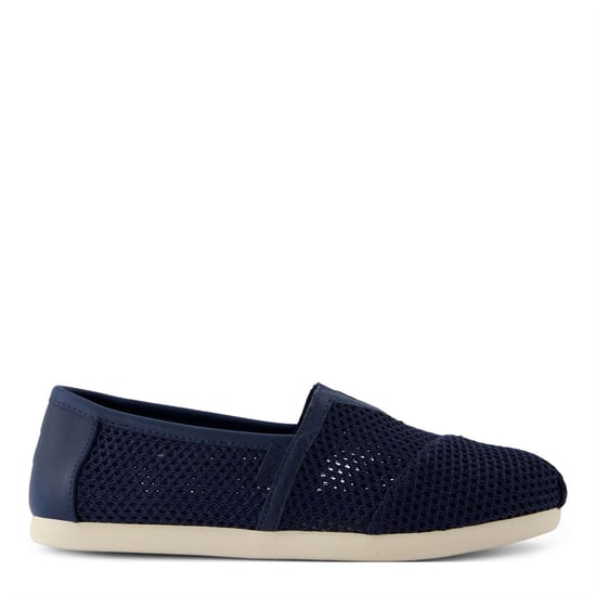 Men's Toms Alpargata Class Textured Espadrille Shoes in Navy - Image 5