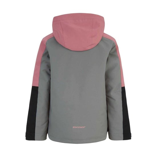 Ziener Kinder/Kinder Aluck Ski jas (Roze/Groen) - Image 2