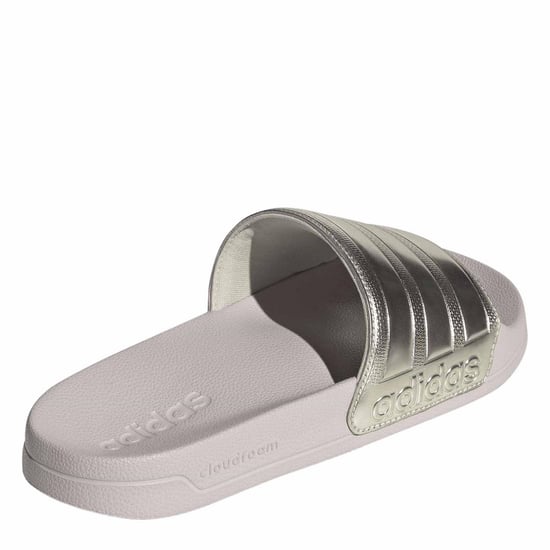 Men's adidas Adilette Show in Ice Purple/Ice - Image 4