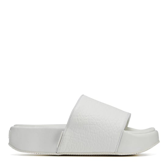 Boys adidas Y 3 Pool Slides in White - Image 1