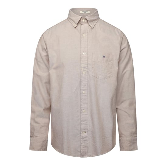 Men's Gant Reg Classic Oxf in WARM KHAKI - Image 1