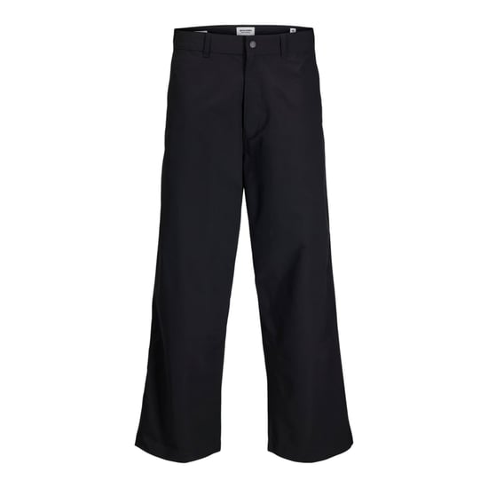 Jack And Jones Heren Owen Wide Leg Chino's (Zwart) - Image 1