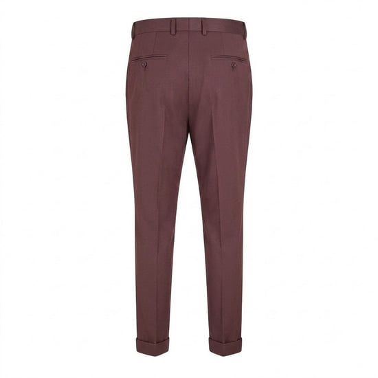 Boss Heren Pepe chino's met rechte pasvorm (Rood) - Image 2