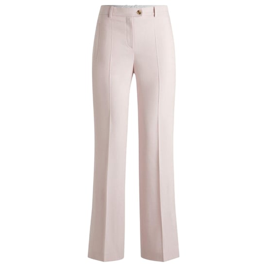 Boss Womens/Ladies Terela Straight Leg Chinos (Peach) - Image 1