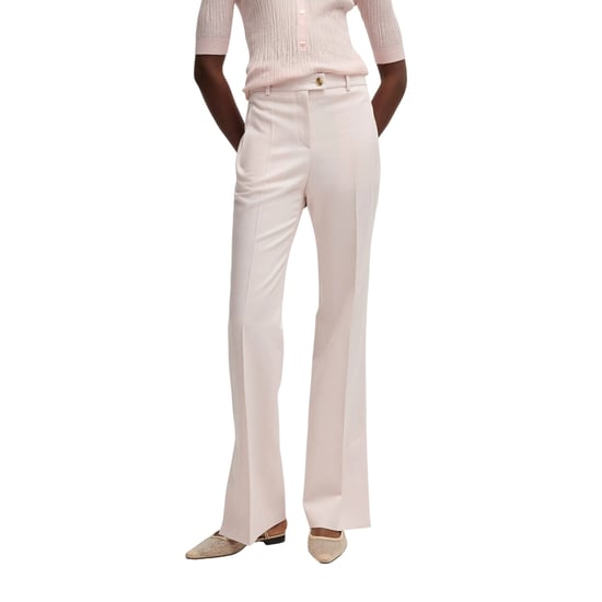 Boss Womens/Ladies Terela Straight Leg Chinos (Peach) - Image 3