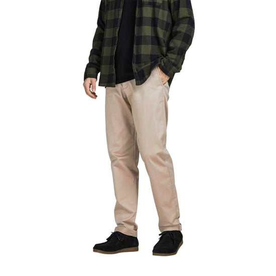 Jack And Jones KanePablo-chino's van katoenmix voor heren (Beige) - Image 4