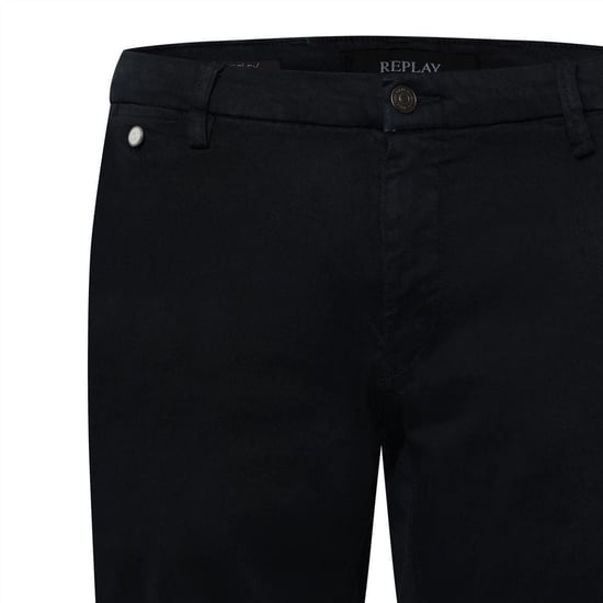 Replay Heren Chino Shorts (Blauw) - Image 3