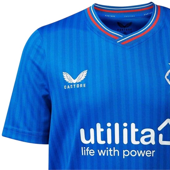 Castore Kinderen Rangers FC Thuis Shirt (Blauw) - Image 3
