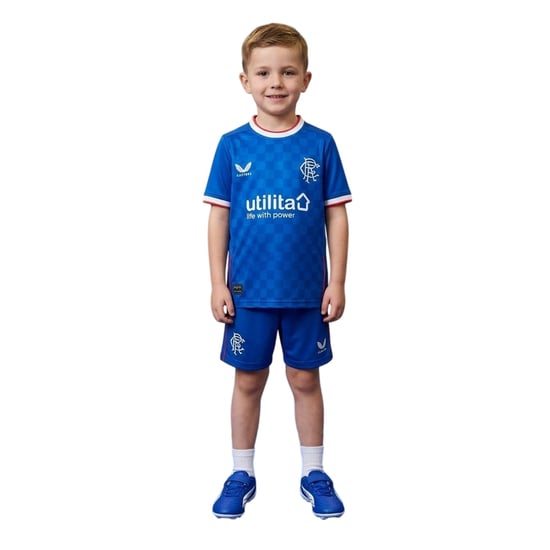 Castore Kinderen 2022 Rangers FC Thuis Shirt (Blauw) - Image 3
