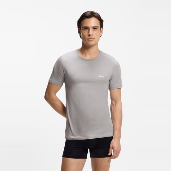 Men's Hugo Pack Of Pyjama T-Shirts in .Open Misc - Image 4