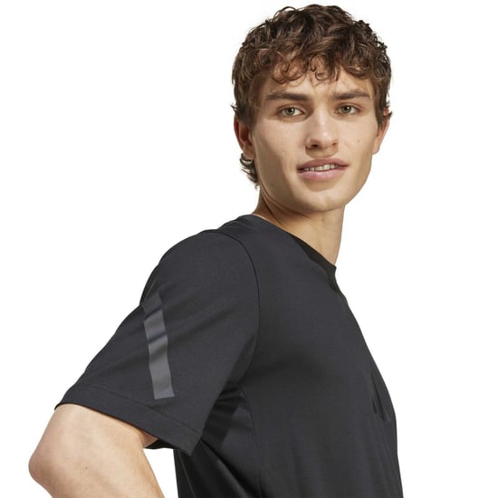 Men's adidas M Z.n.e. Tee T-Shirt in Black - Image 4