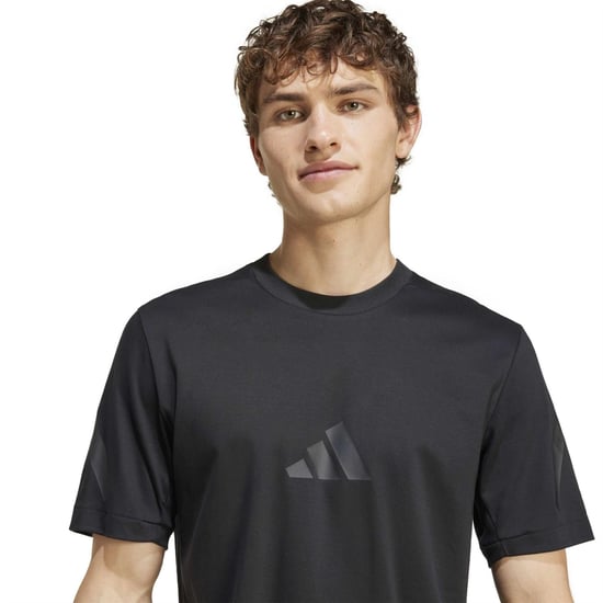 Men's adidas M Z.n.e. Tee T-Shirt in Black - Image 5