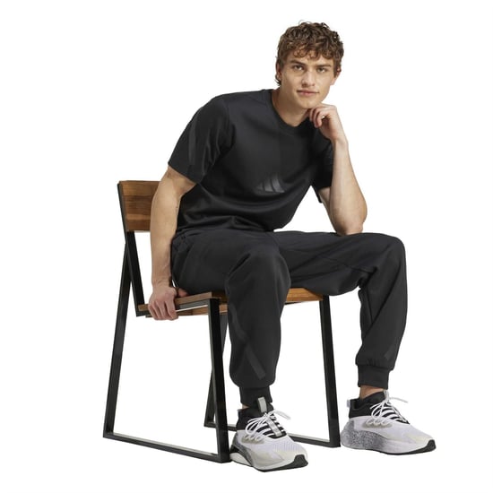Men's adidas M Z.n.e. Tee T-Shirt in Black - Image 6