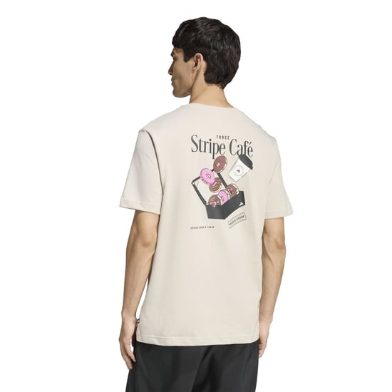 Men's adidas M Donut Box T in Wonder Alumina - Image 3
