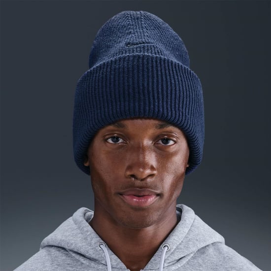 Accessories Nike Peak Soft Feel Ribbed Adjustable Cuff Beanie in Midnight Navy/M - Image 6