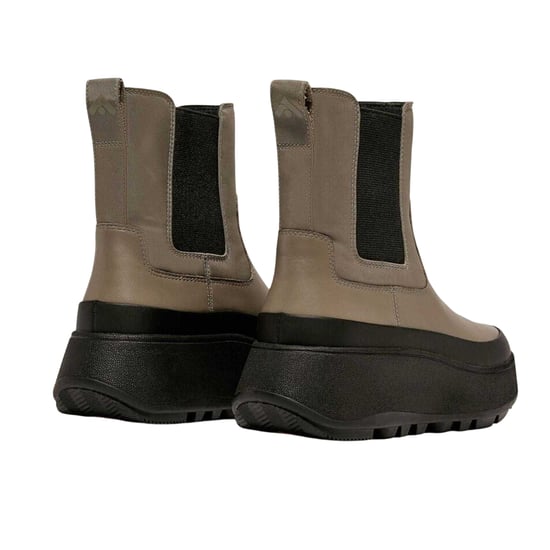 FitFlop Vattentåliga Chelsea-stövlar med platt sula för kvinnor/damer (Grått) - Image 2