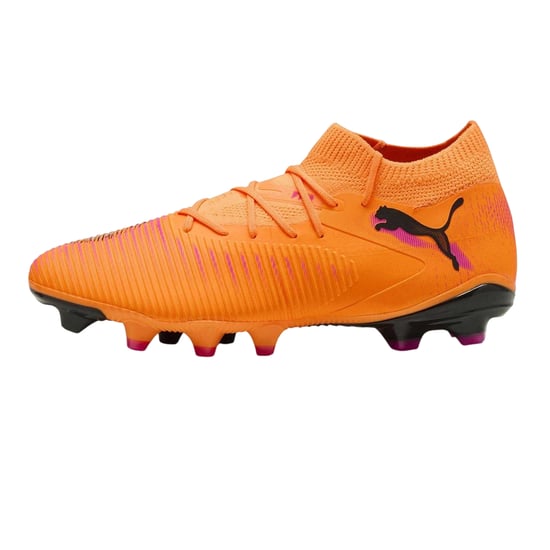 Puma Dames Future 8 Match Snug Fit Kunstgras Voetbalschoenen (Oranje/Zwart) - Image 2