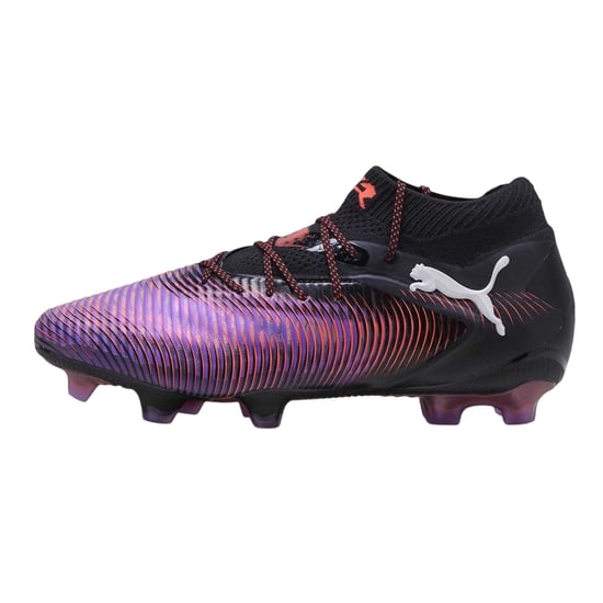 Puma Womens/Ladies Future 8 Ultimate Firm Ground Football Boots (Black/Purple) - Image 3