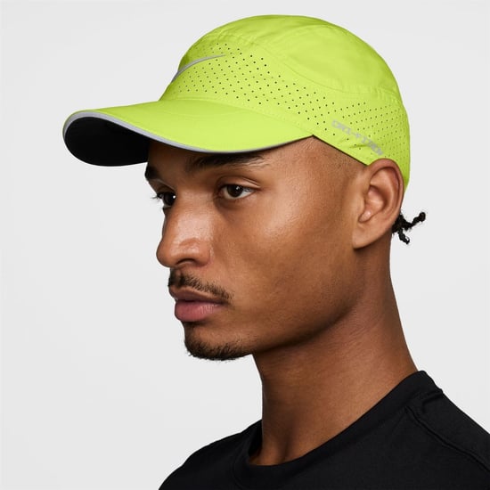 Accessories Nike Dri-FIT ADV Logo Curved Brim Fly Cap in Cyber/Anthracit - Image 5