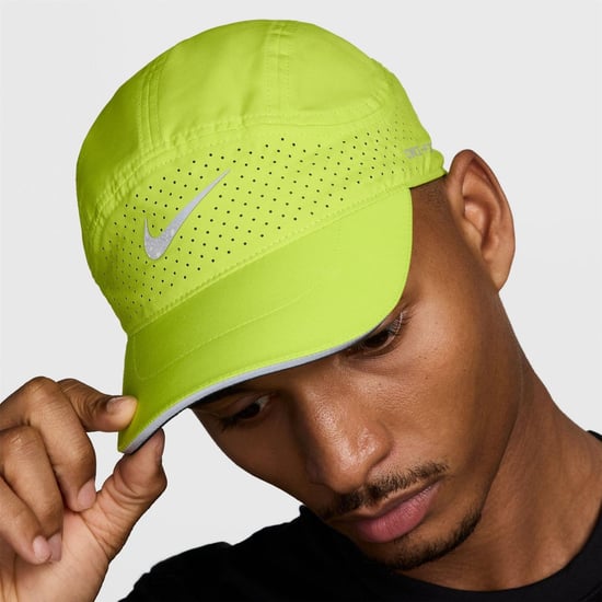 Accessories Nike Dri-FIT ADV Logo Curved Brim Fly Cap in Cyber/Anthracit - Image 6