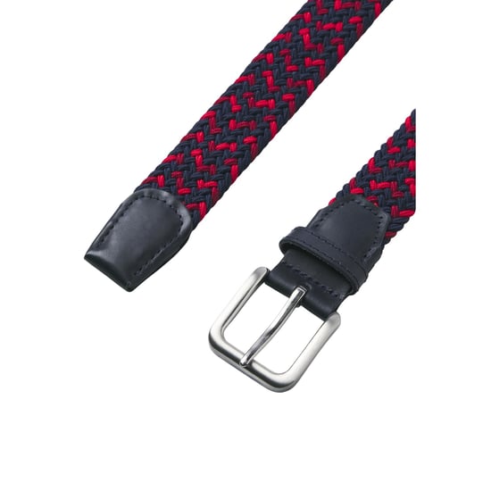 Jack And Jones Riem van gevlochten leer voor heren (Navy Blazer) - Image 4