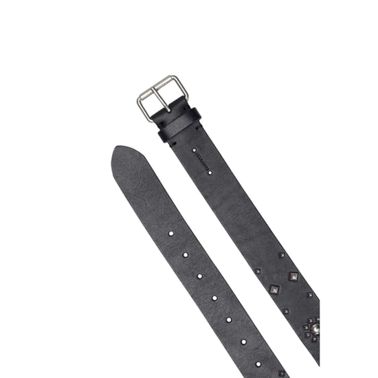 AllSaints Läderbälte med nitar (Svart) - Image 2
