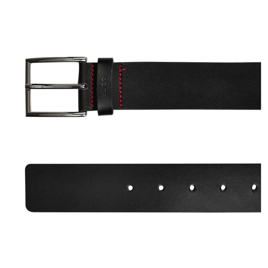 Hugo Boss Mens Giaspo Leather Belt (Black) - Image 3