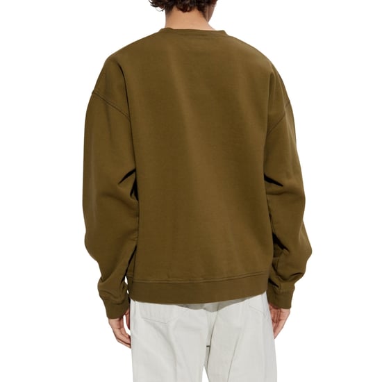 Dsquared2 Militärgrön Tröja Med Pocket Logotyp - Image 3