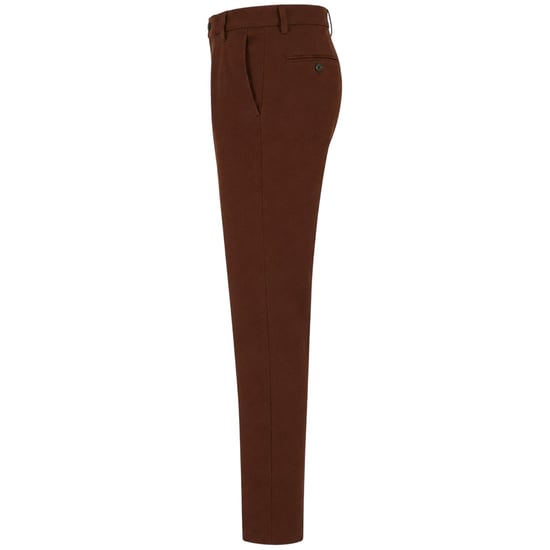 Boss Mens Kane Logo Slim Trousers (Medium Brown) - Image 3