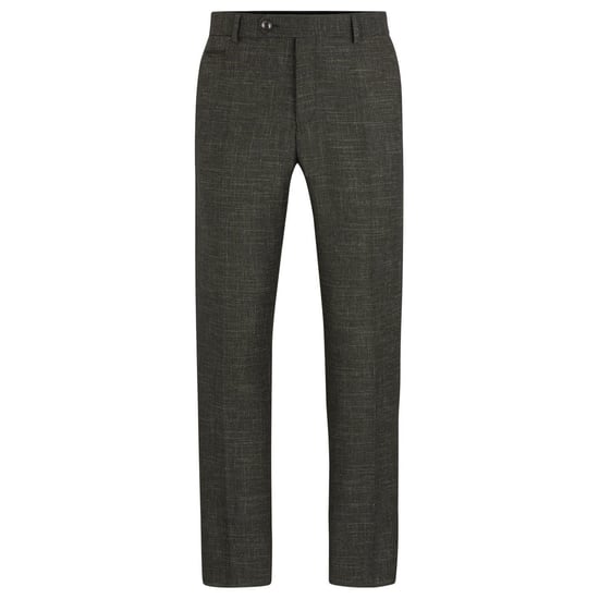 Boss Mens H-Genius Slim Trousers (Dark Green) - Image 5
