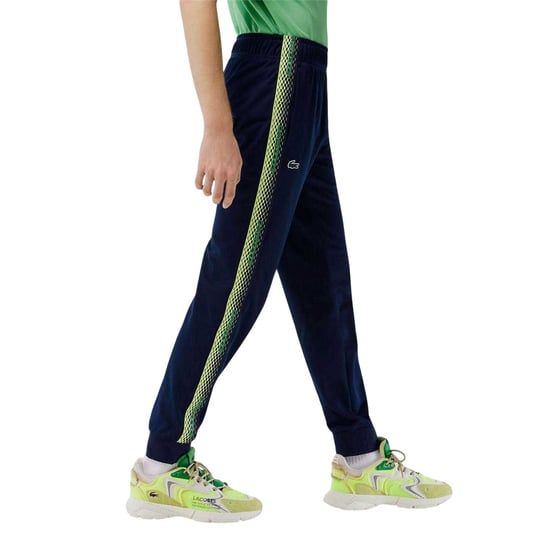 Lacoste Heren Logo Tapered Tennis Trainingsbroek (Navy Blauw) - Image 3