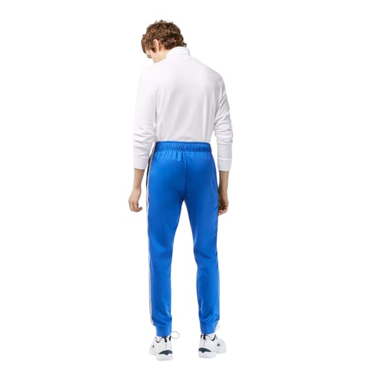 Lacoste Heren Logo Tapered Tennis Trainingsbroek (Blauw) - Image 2