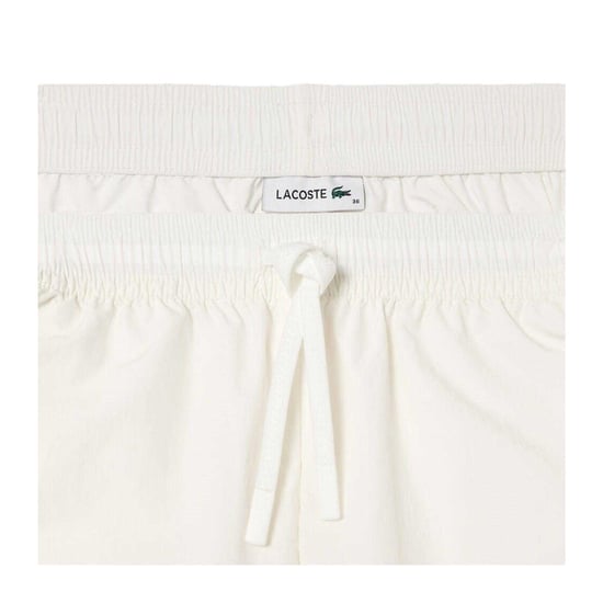 Lacoste Effen fleece joggingbroeken voor dames (Wit) - Image 3