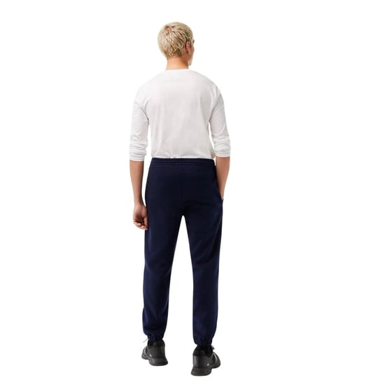 Lacoste Heren Fleece Monogram Trainingsbroek (Blauw) - Image 2