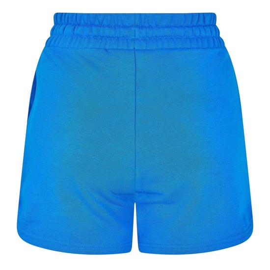 Puma Womens/Ladies Fleece Logo Shorts (Pebble Grey) - Image 2