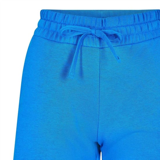 Puma Womens/Ladies Fleece Logo Shorts (Pebble Grey) - Image 3