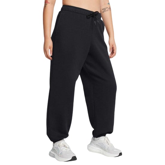 Under Armour Dames Wordmark Oversized Joggingbroeken (Zwart) - Image 3