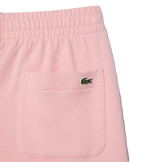 Lacoste Joggingbroek van fleece met relaxte pasvorm voor dames, als loungewear (Roze) - Image 3