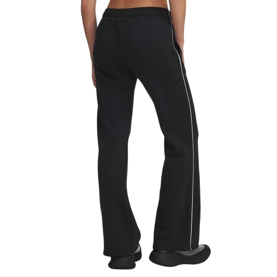 Under Armour Rival-joggingbroek met zijstrepen en uitlopende pijpen voor dames (Zwart) - Image 3