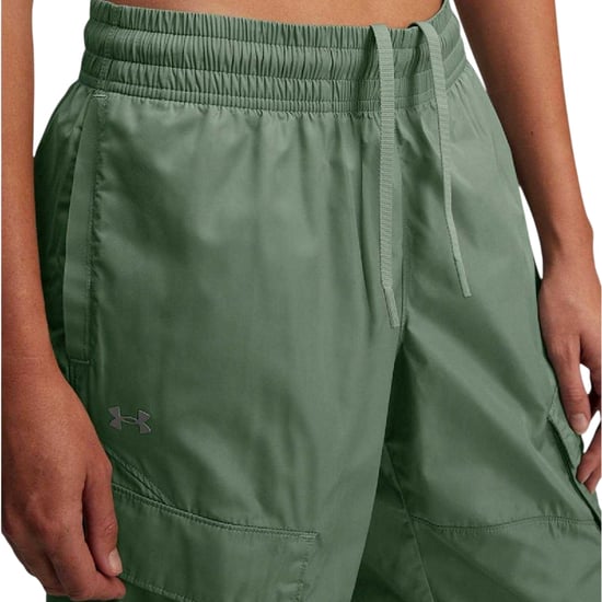 Under Armour Dames/Dames Geweven Cargo Broek (Groen) - Image 3