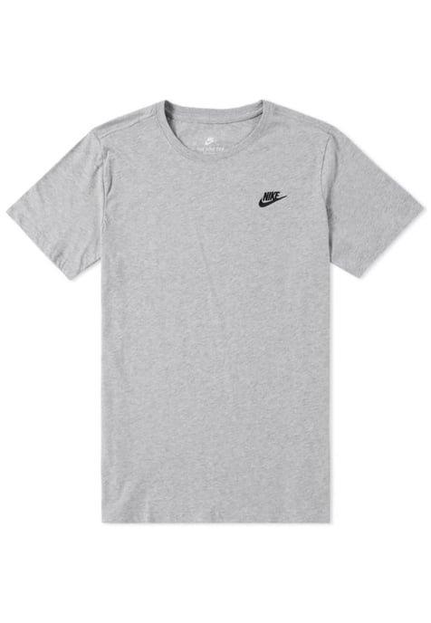Nike Mens Tracksuit T Shirt Cargo Pocket Shorts in Grey/Grey - Image 4