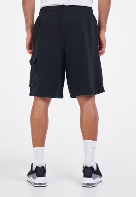 Nike Mens Tracksuit T Shirt Cargo Pocket Shorts in Black/Black - Image 6