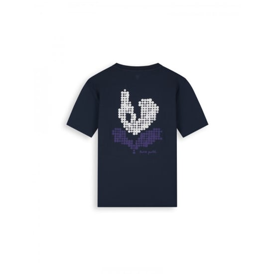 Pure Path 26020106 57 pixel flower t-shirt - Image 4