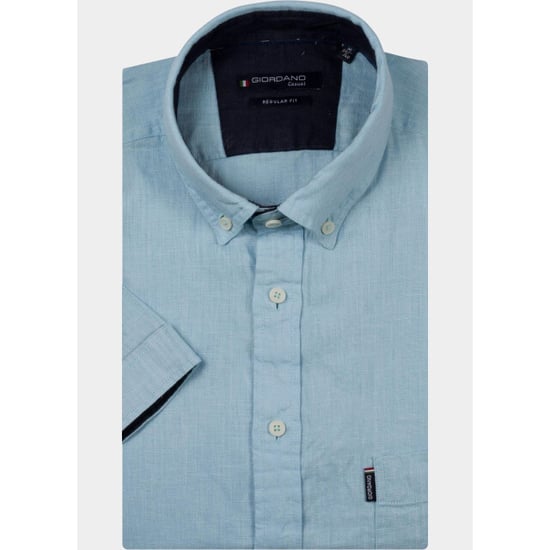 Giordano Overhemd korte mouw heren league short sleeve button do 616009/61 - Image 1