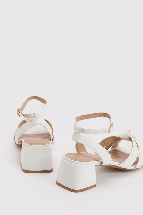 Wide Fit Weave 2 Part Heels - Image 3