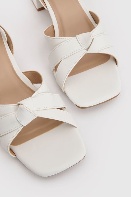 Wide Fit Weave 2 Part Heels - Image 4